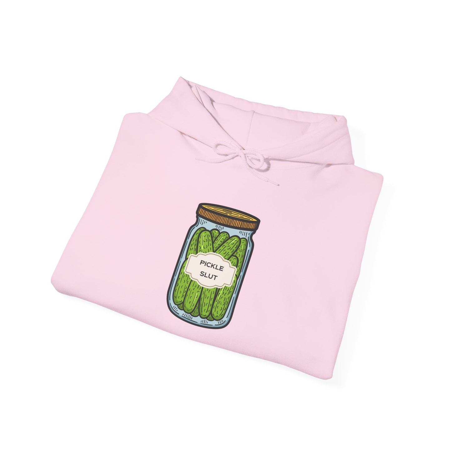 Long Sleeve Hooded "Pickle Slut" sweatshirt
