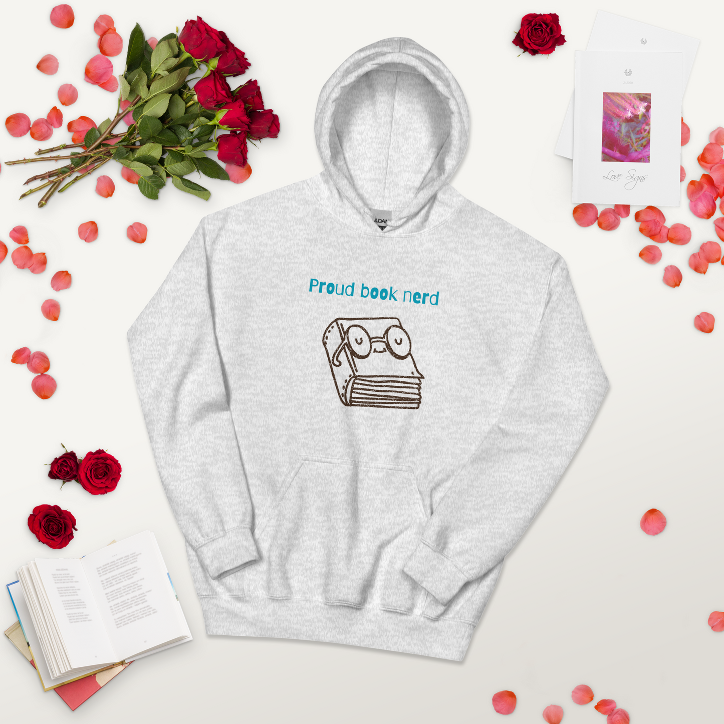 Book Nerd Hoodie Unisex