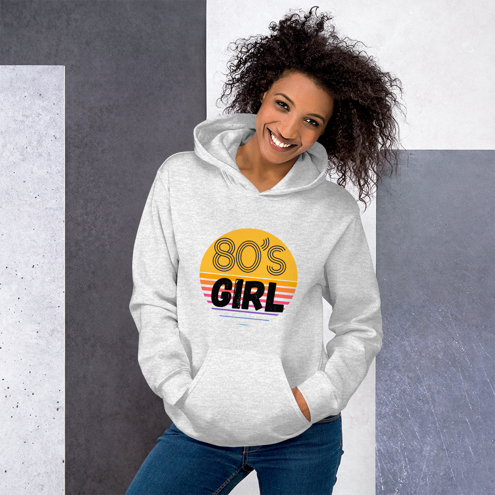 80's Girl Sweatshirt Hoodie