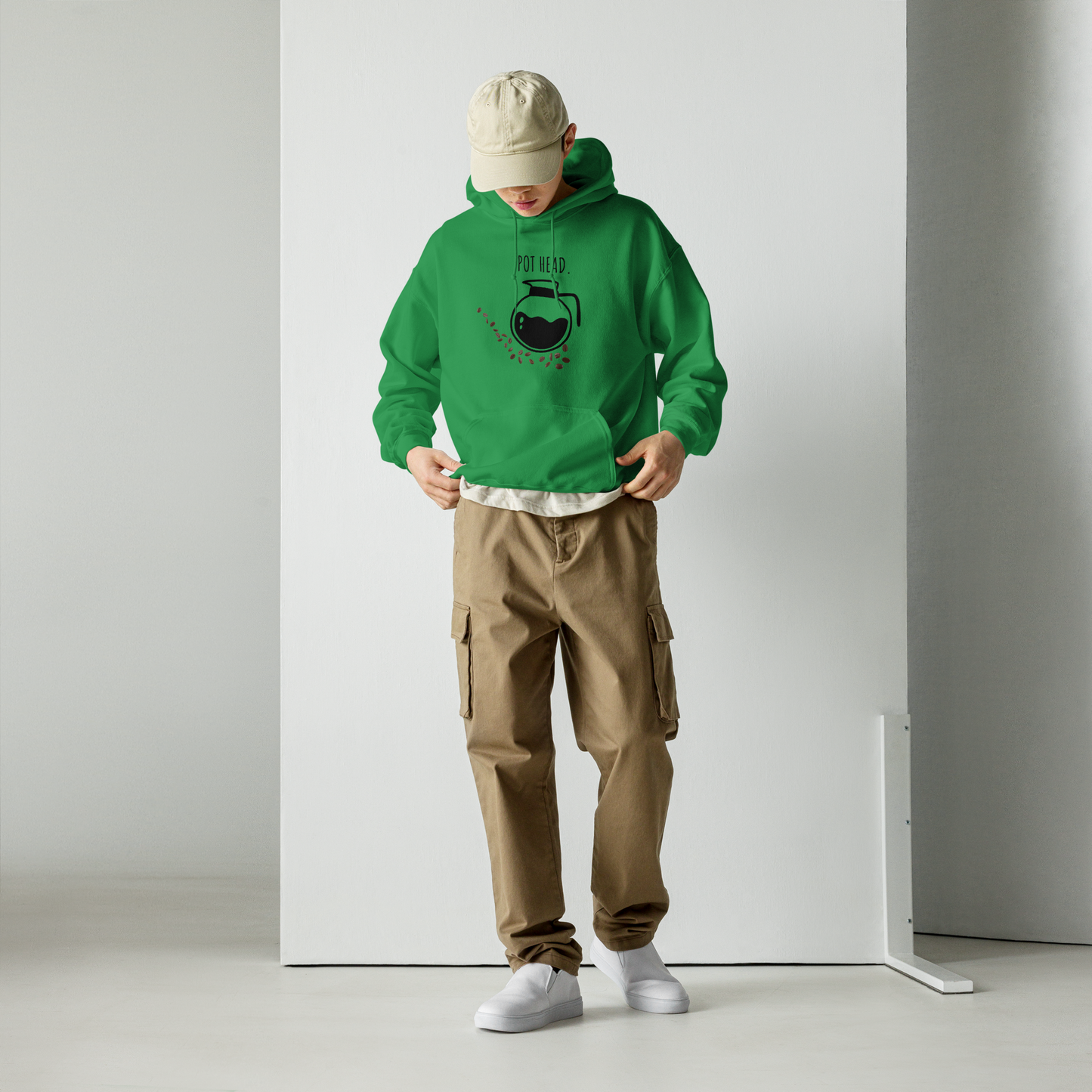 Pot Head Hoodie-For Coffee Lovers