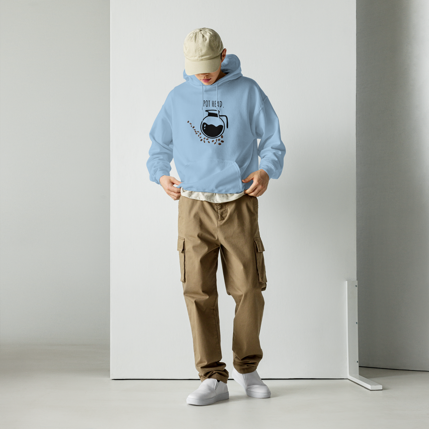 Pot Head Hoodie-For Coffee Lovers