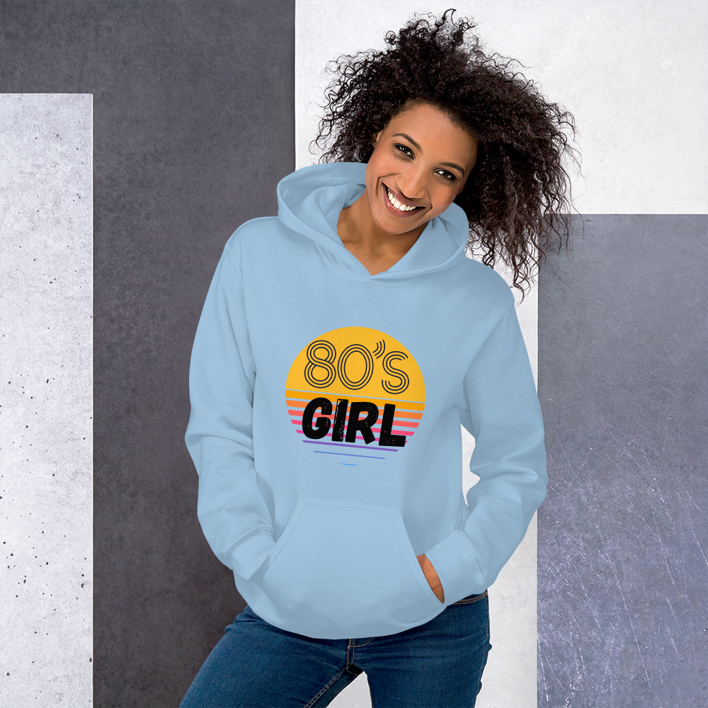 80's Girl Sweatshirt Hoodie