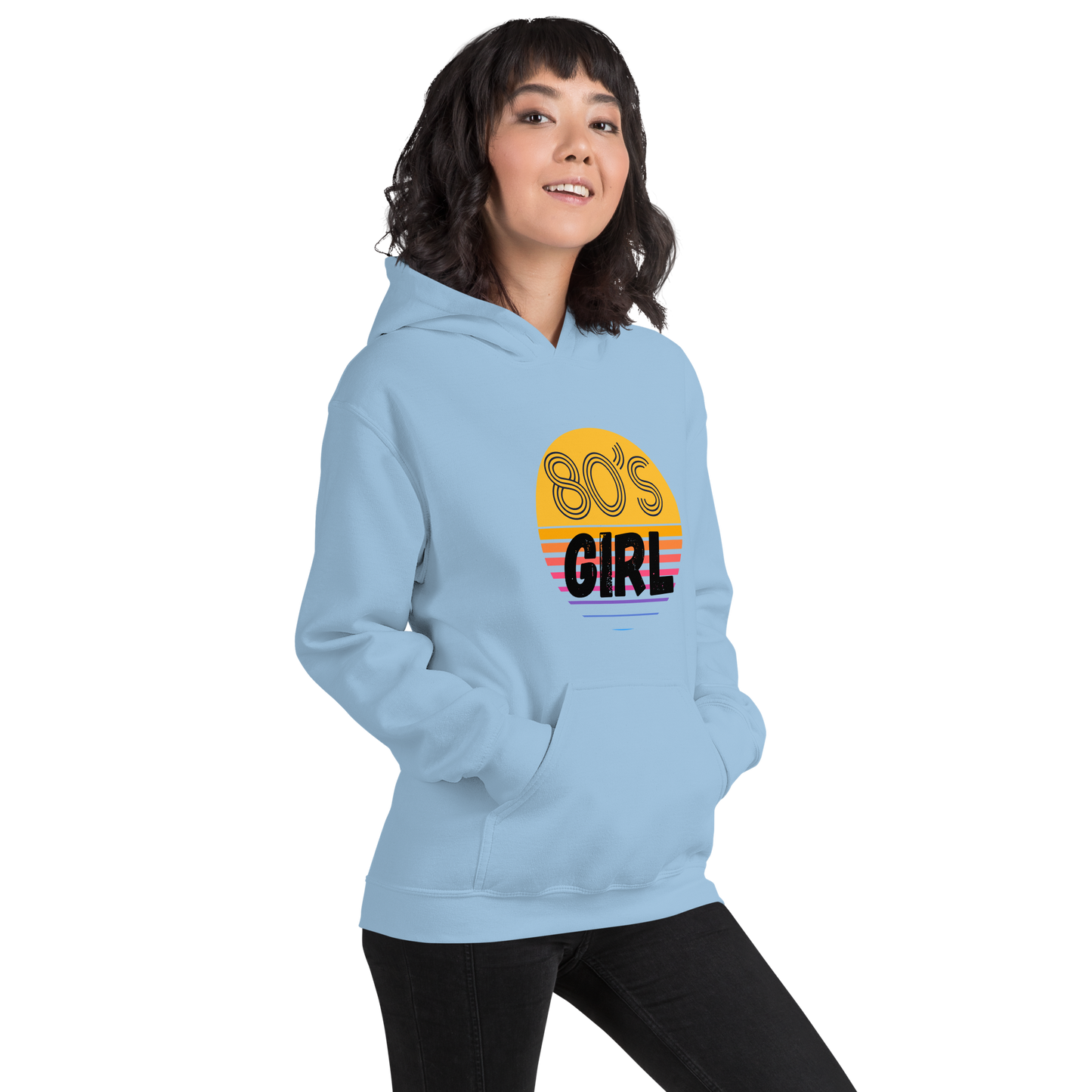 80's Girl Sweatshirt Hoodie