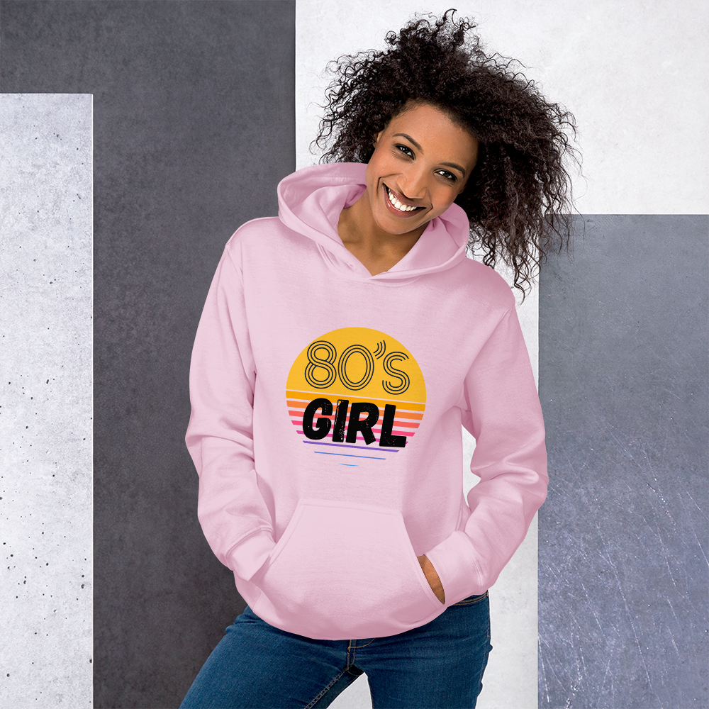 80's Girl Sweatshirt Hoodie