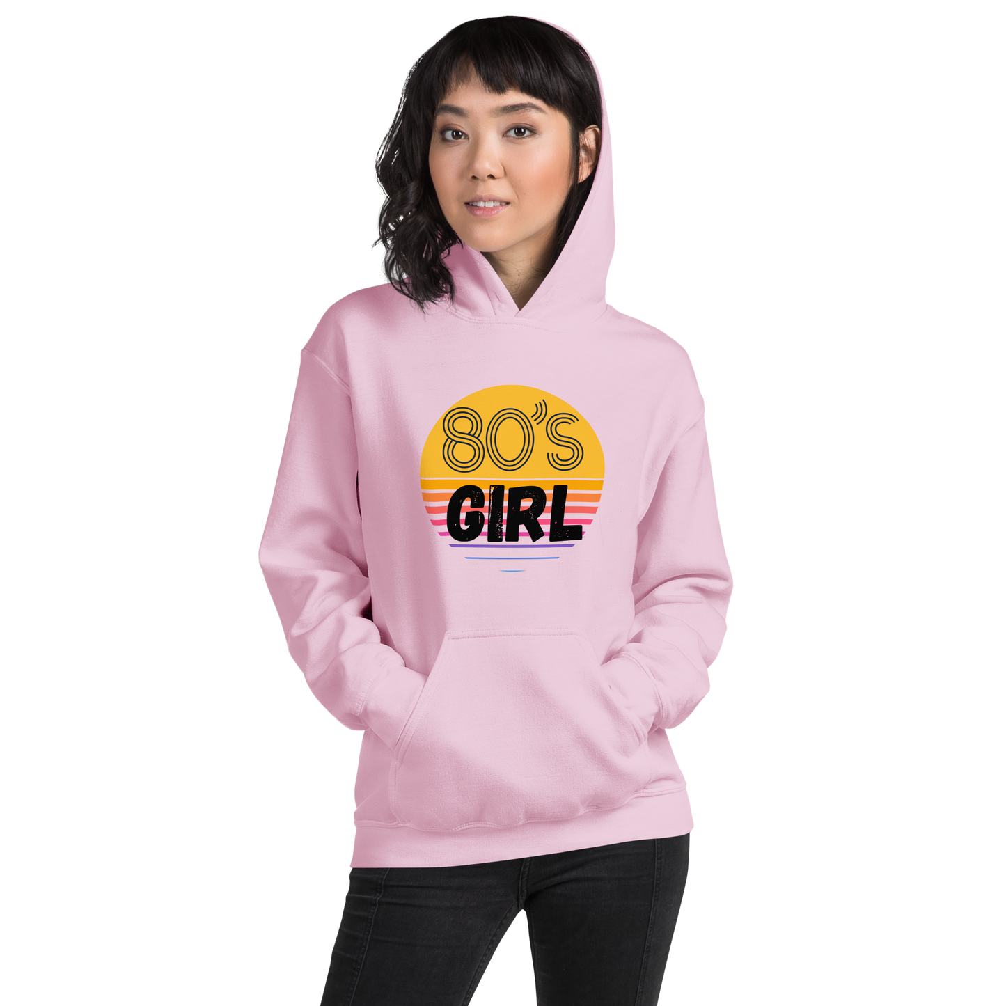 80's Girl Sweatshirt Hoodie
