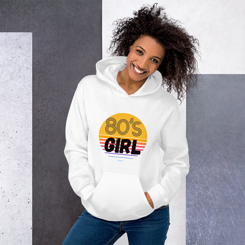 80's Girl Sweatshirt Hoodie