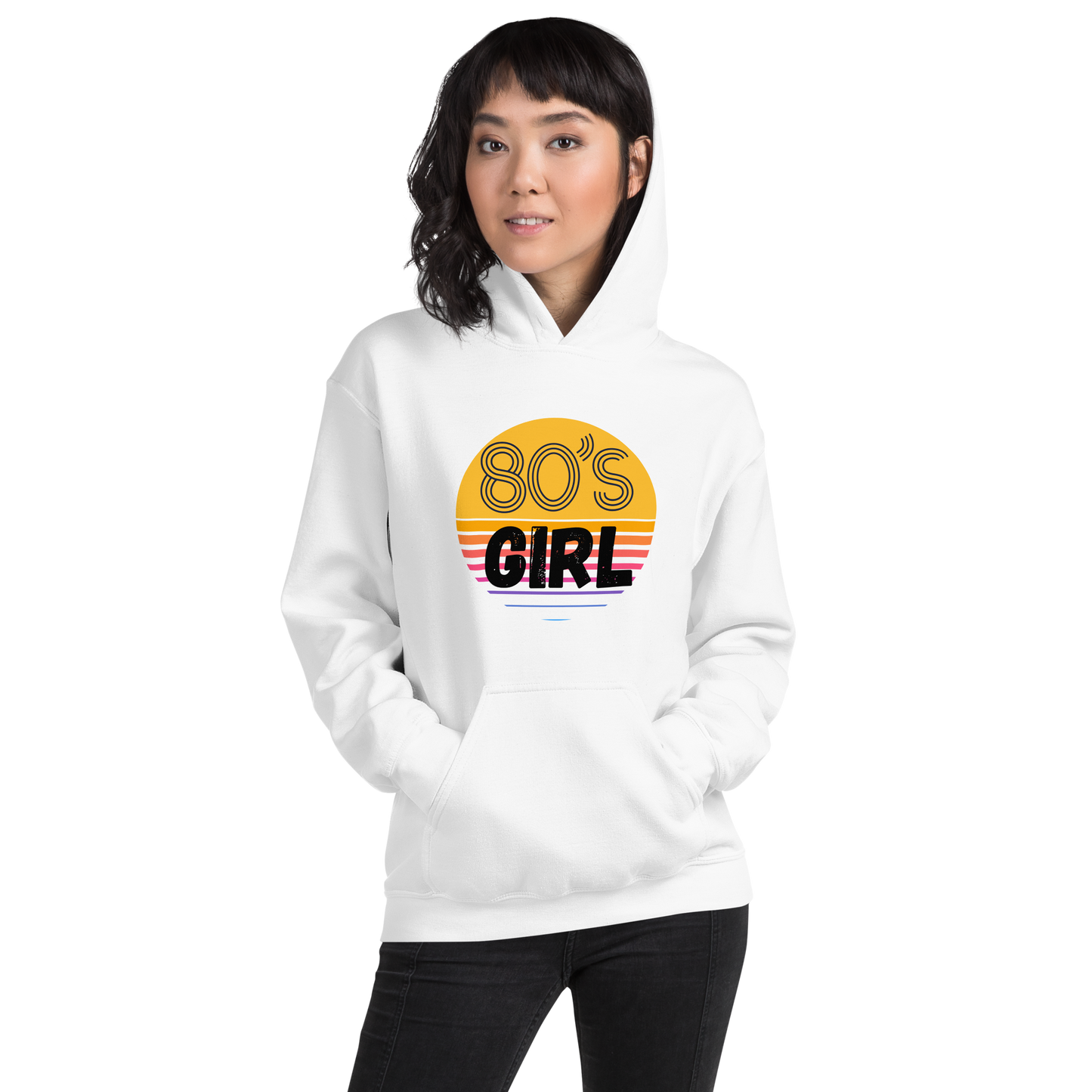 80's Girl Sweatshirt Hoodie