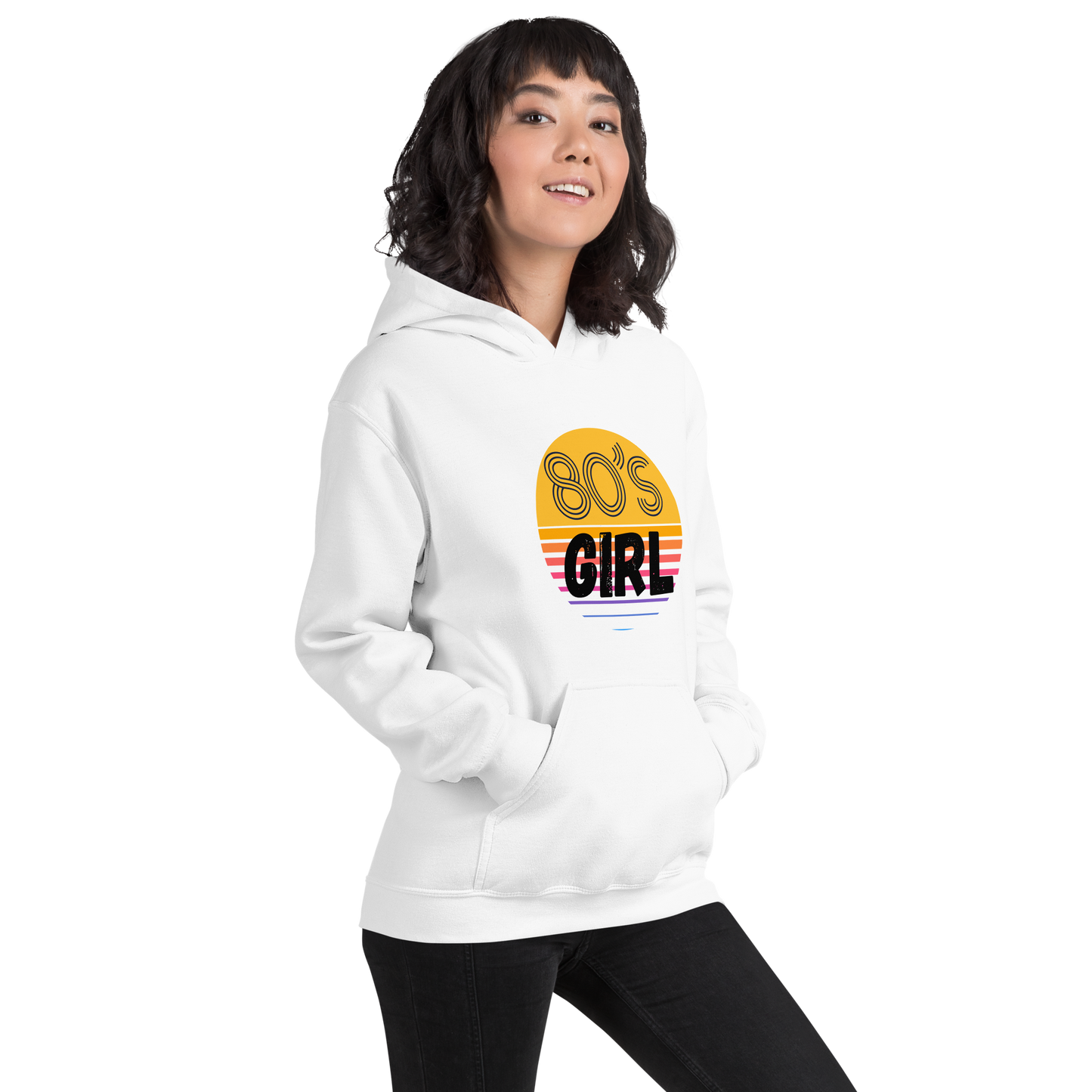 80's Girl Sweatshirt Hoodie