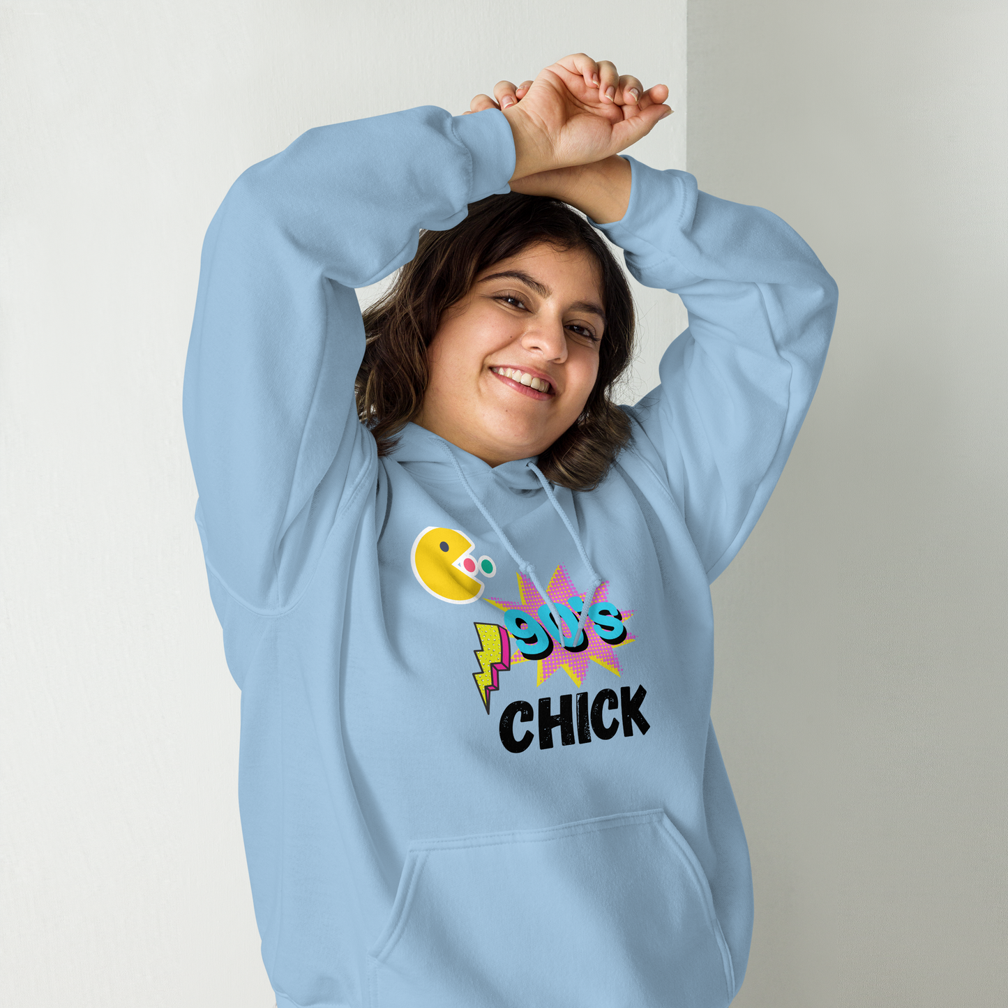 90's Chick Comfy Hoodie