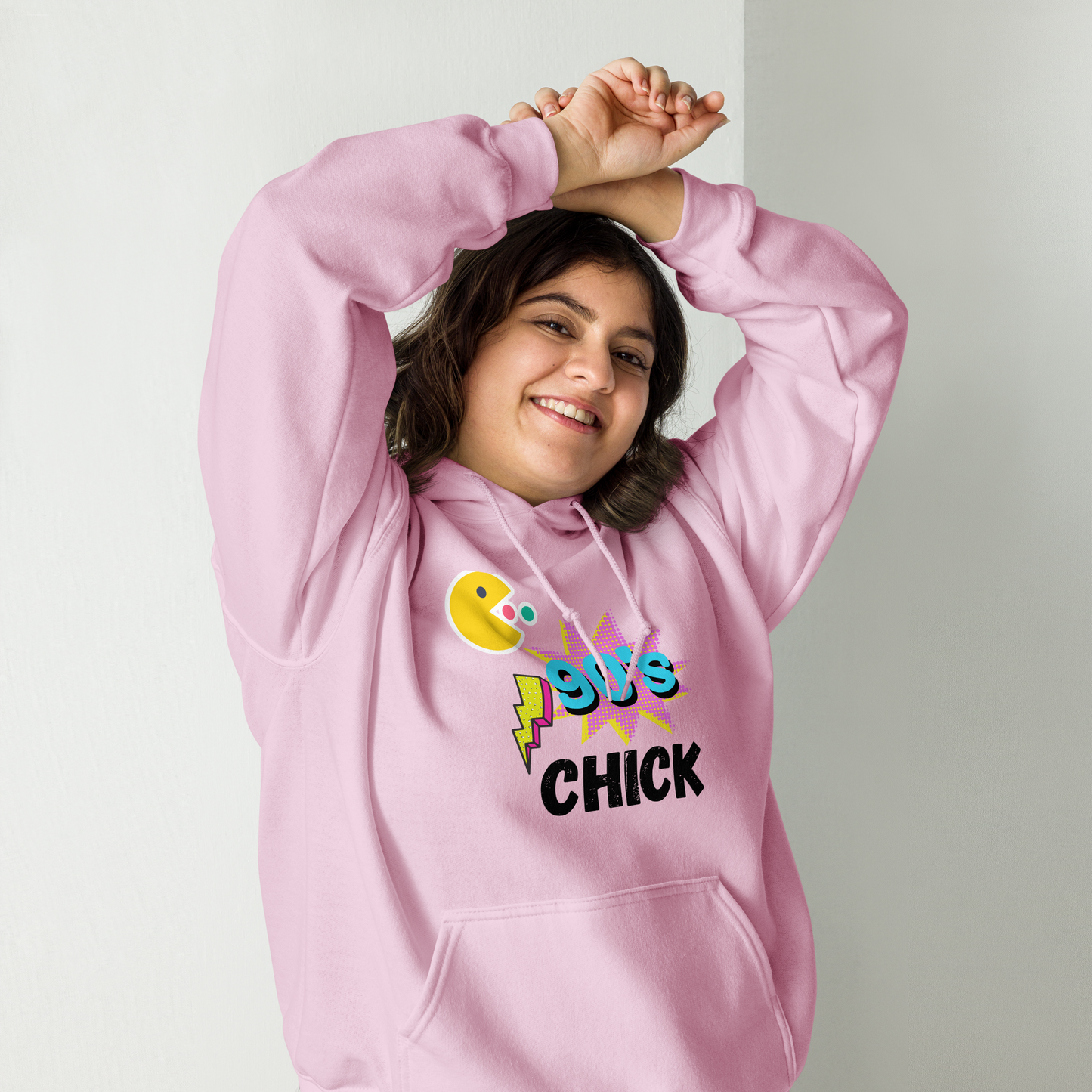 90's Chick Comfy Hoodie