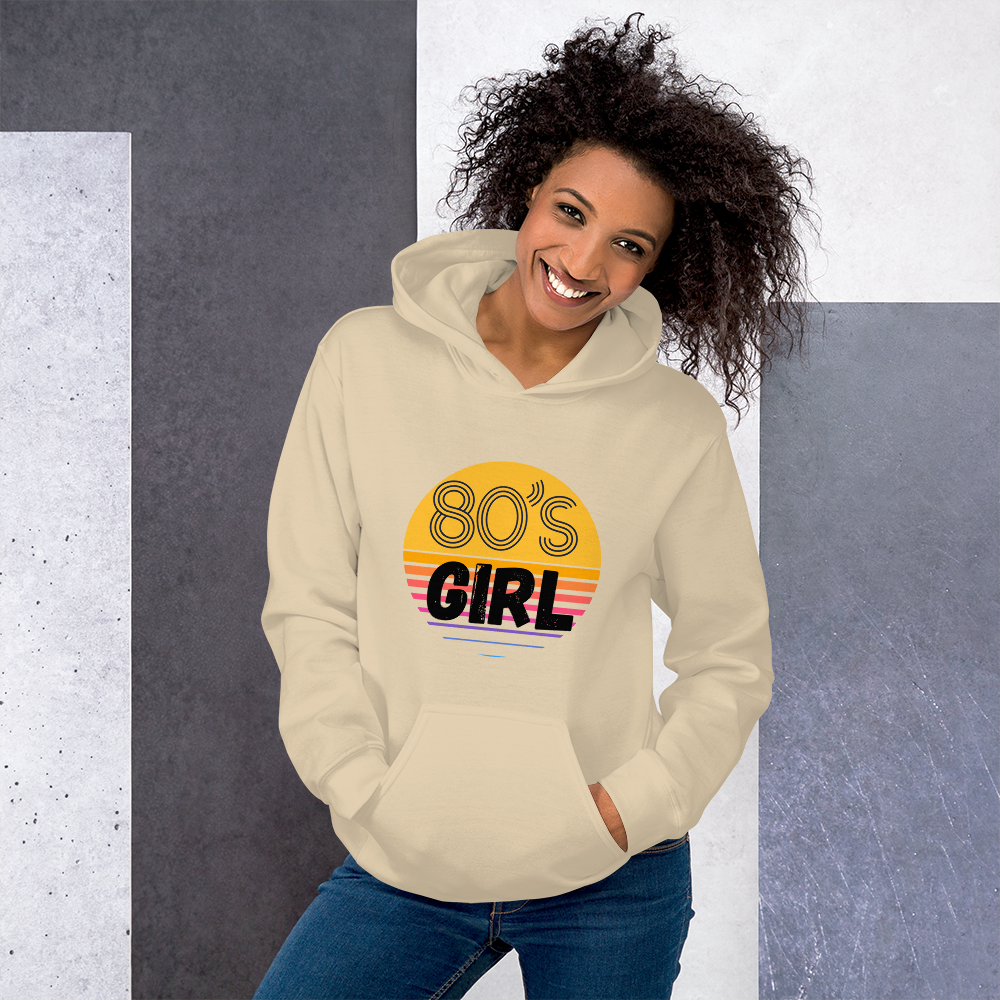 80's Girl Sweatshirt Hoodie