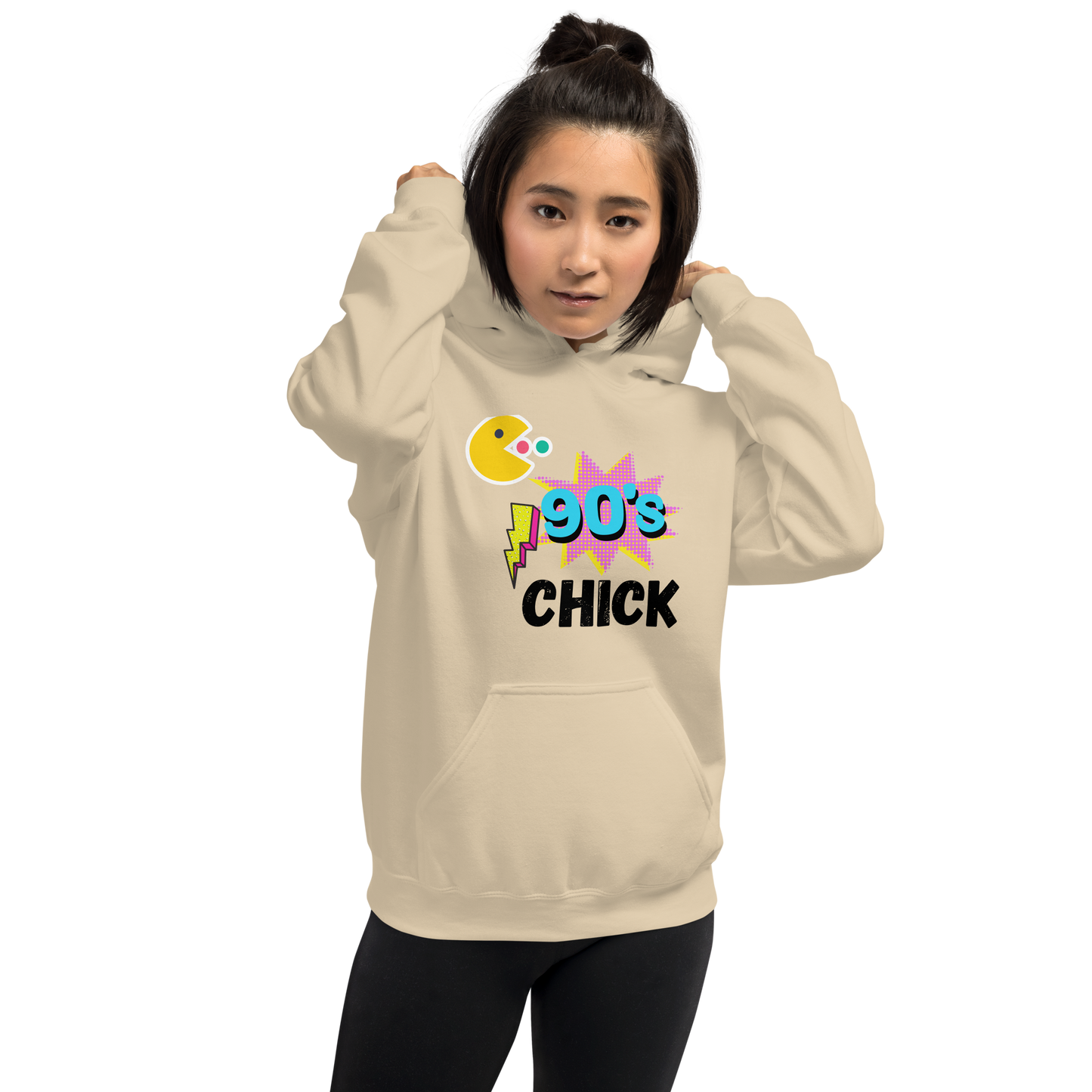 90's Chick Comfy Hoodie