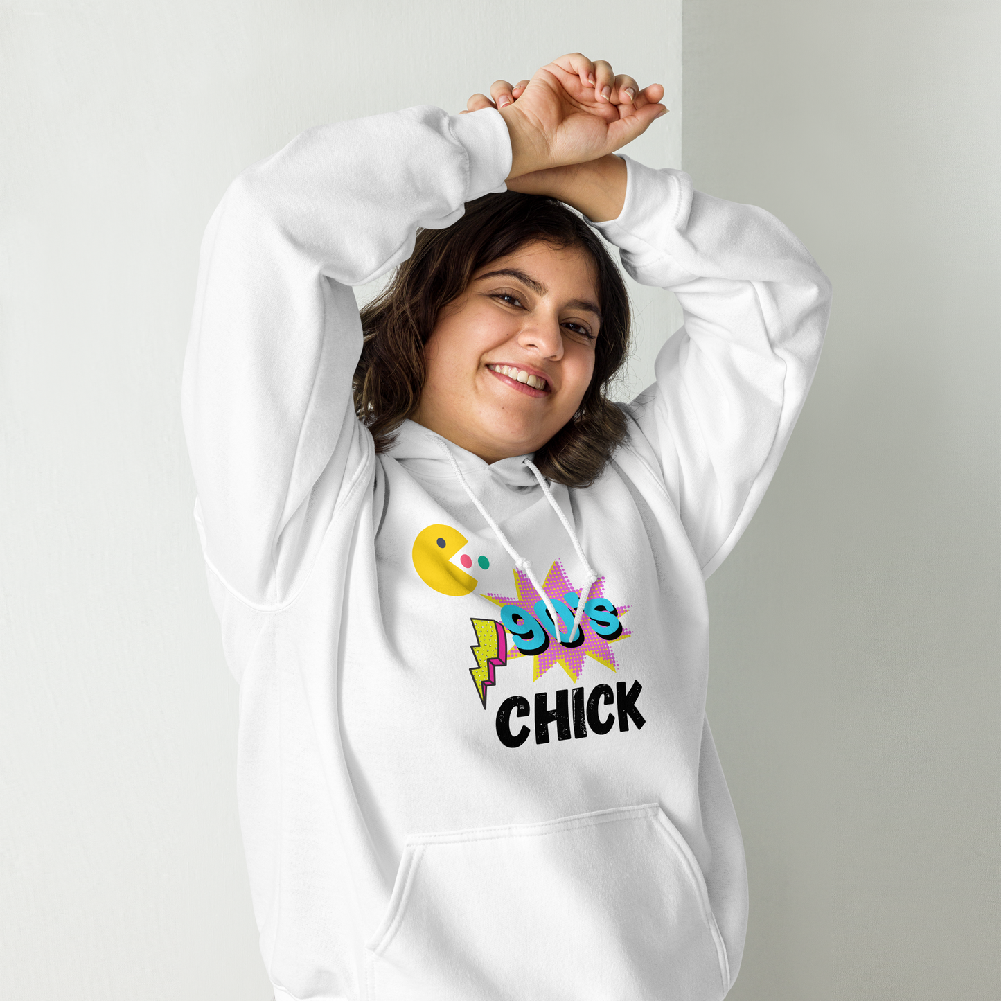 90's Chick Comfy Hoodie